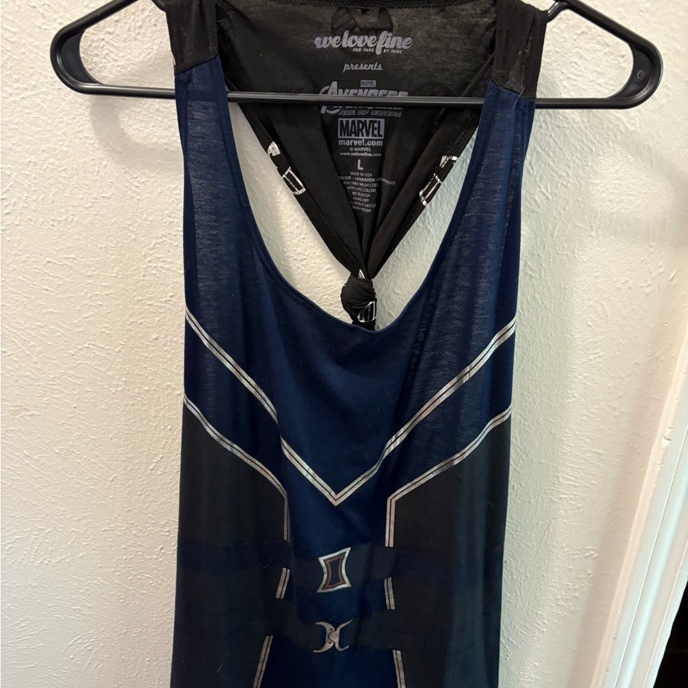 WeLoveFine Marvel Black Widow Man Tank Women’s Large